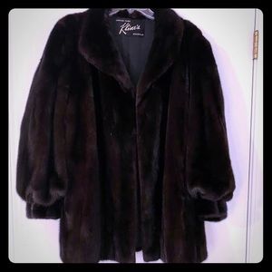 Mink coat